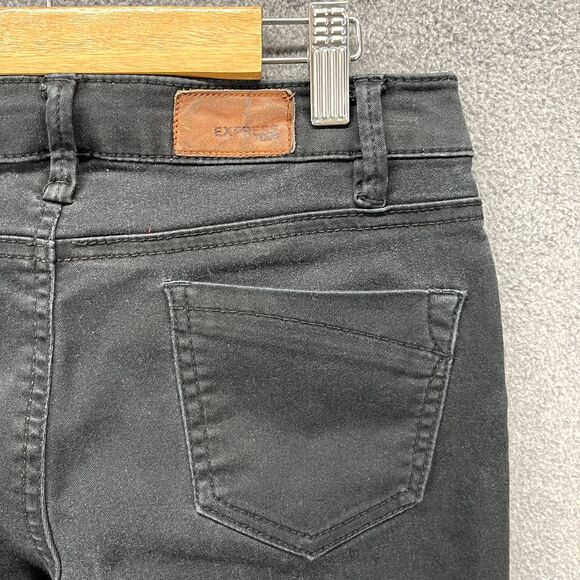 Express Skinny jeans womens 2 Black Low Rise stretch 5 pockets - Picture 13 of 14